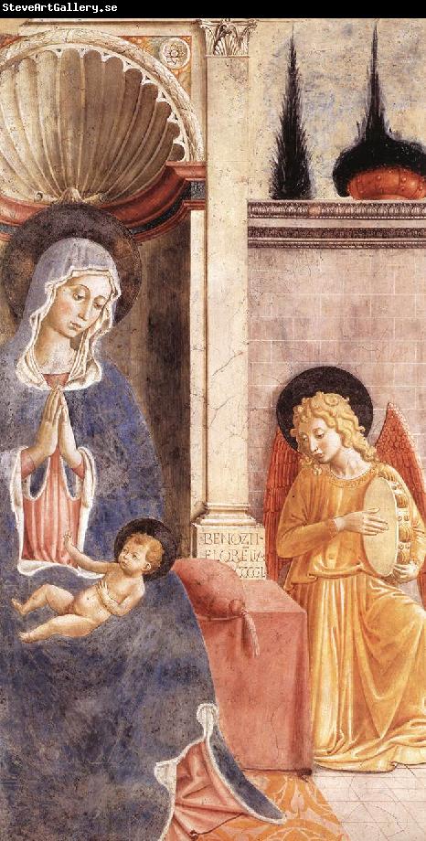 GOZZOLI, Benozzo Madonna and Child sdg